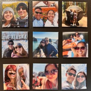 Custom Photo Magnets 2x2 (Set of 9)